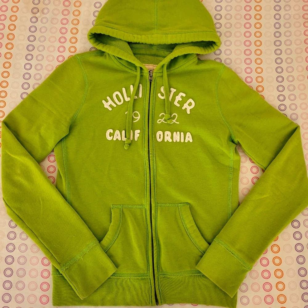 Hollister Green Women's Jacket Size M